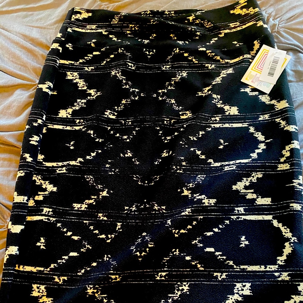Lularoe Cassie pencil skirt XL